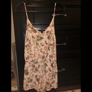 Forever 21 floral romper